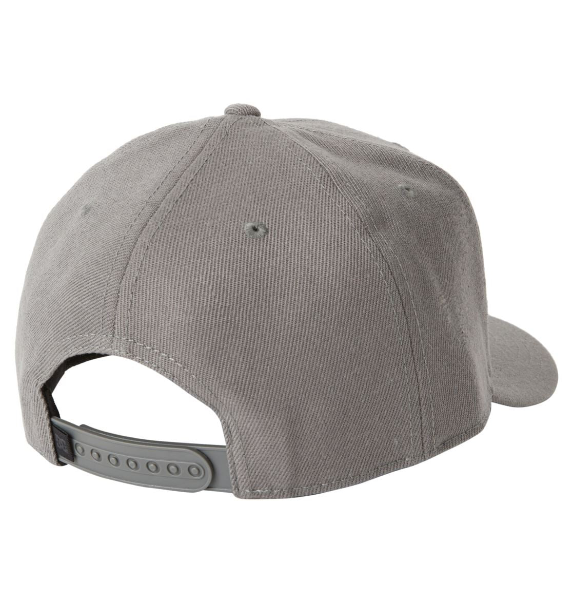 DC Shoes Mens Snapback Semi-curve Cap ~ Empire Fielder grey