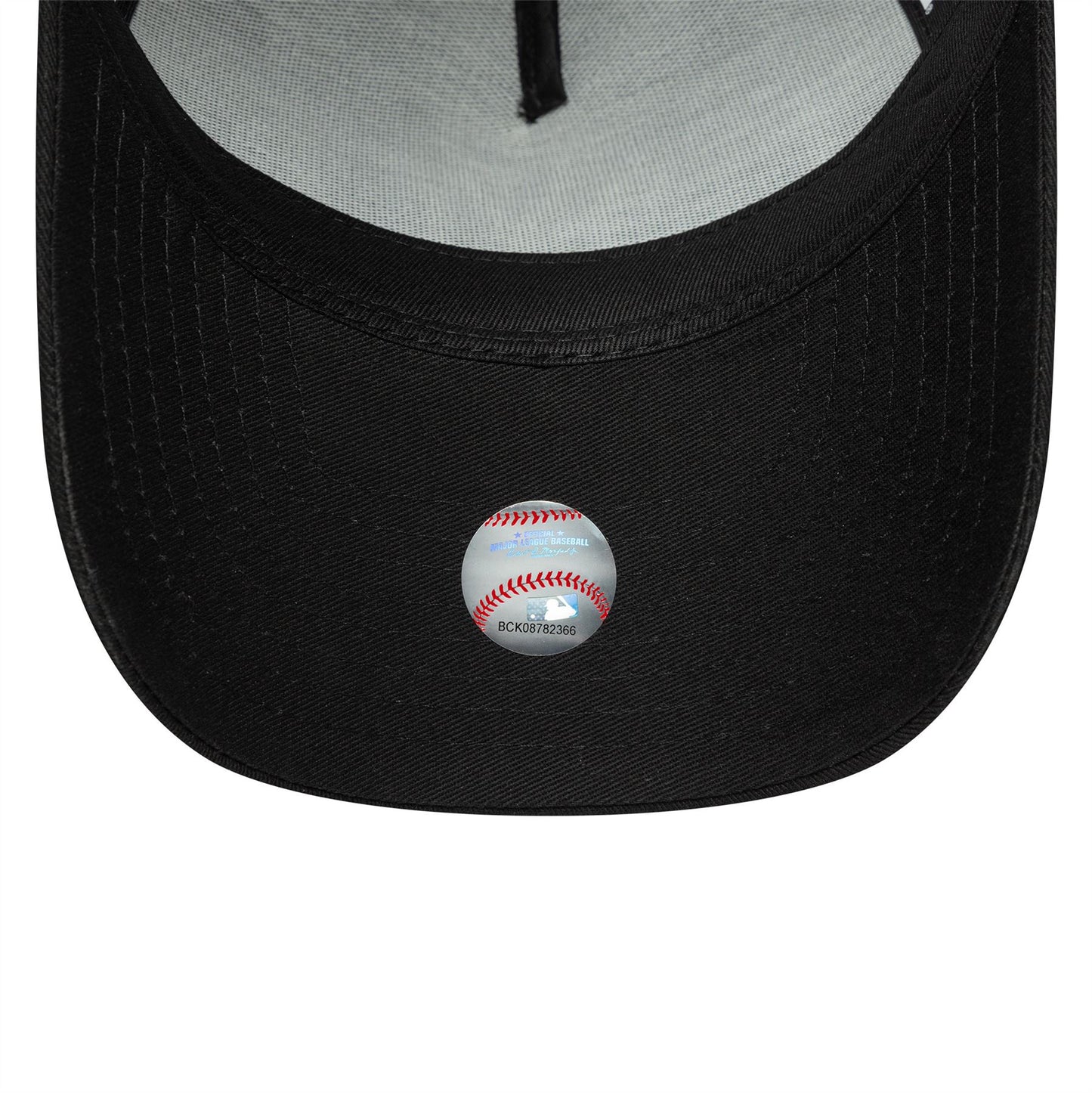 New York Yankees Womens MLB Metallic Black 9FORTY A-Frame Trucker Adjustable Cap