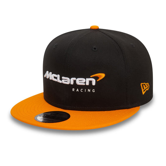 New Era Mens 9Fifty Essential McLaren Racing F1 Cap ~ McLaren Racing F1 black