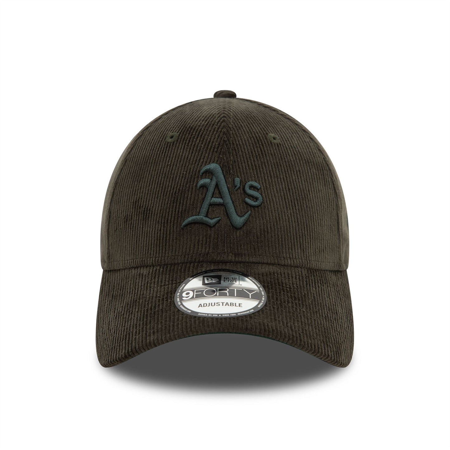 Oakland Athletics Cord Dark Green 9Forty New Era Cap