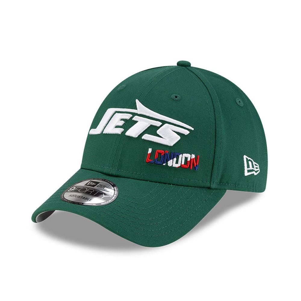 New York Jets NFL London Games 9FORTY Adjustable Cap Green