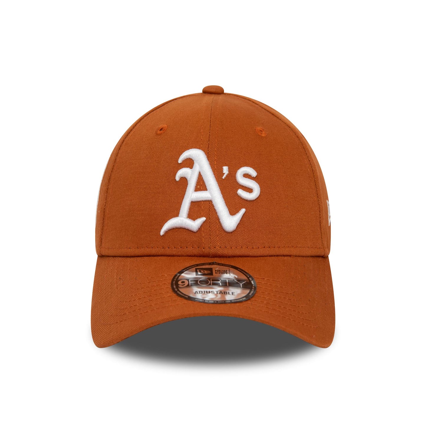 New Era Mens Side Patch Adjustable 9Forty Cap ~ Oakland Athletics brown