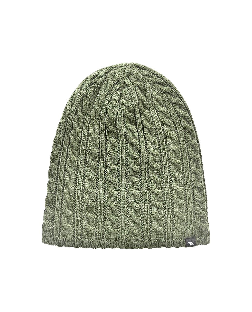 Rip Curl Men's Knit Slouch Skull Beanie ~ Laaky Slouch olive