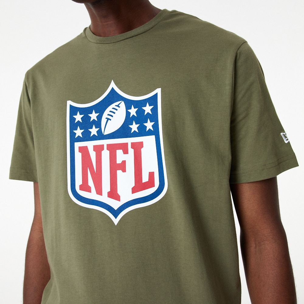 New Era Mens NFL Shield Graphic T-Shirt ~ NFL Olive