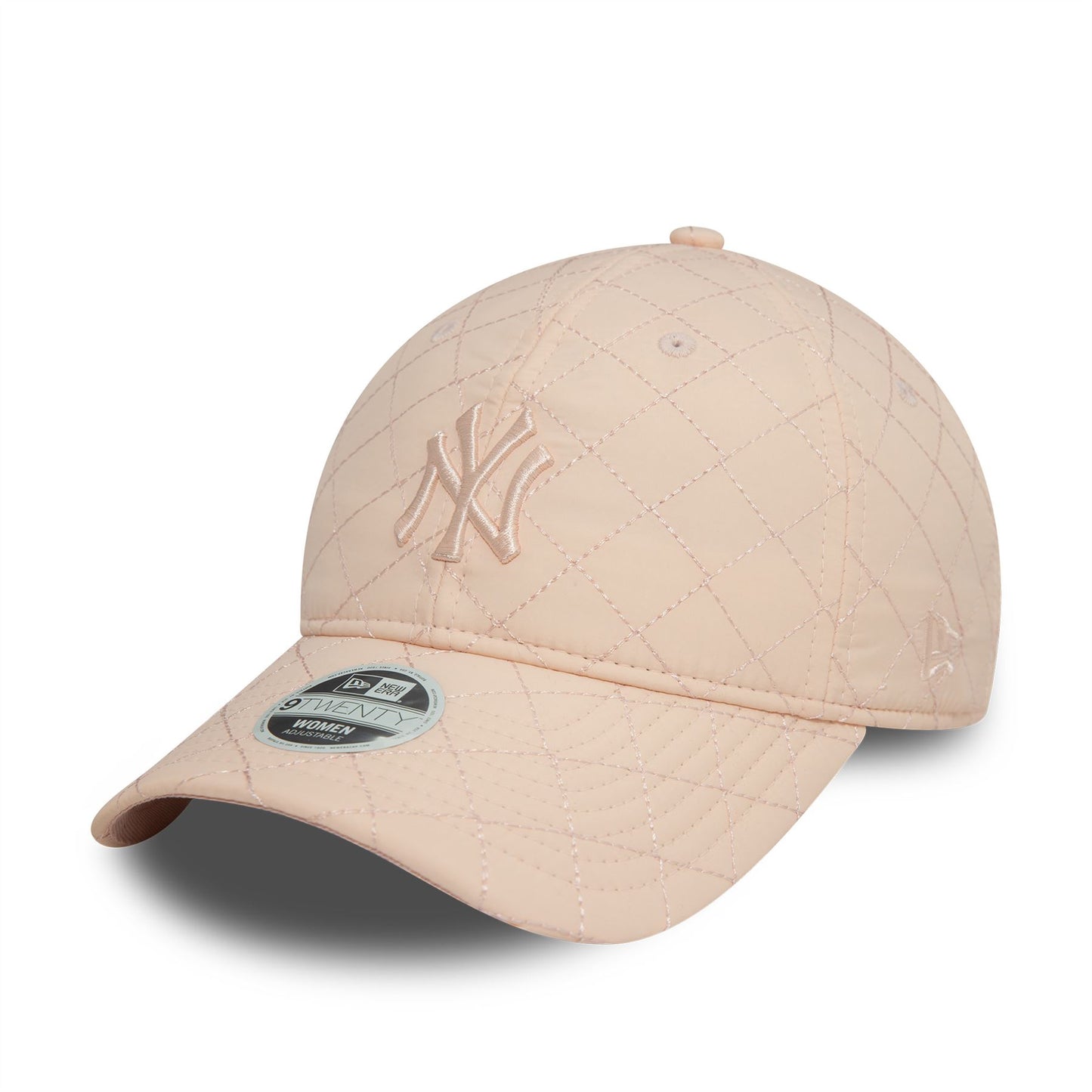 New York Yankees Womens Padded Pastel Pink 9TWENTY Adjustable Cap