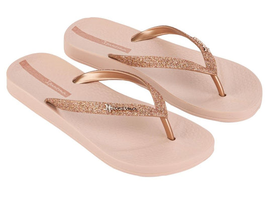 Ipanema Womens Flip Flip Glitter Lolita Pink