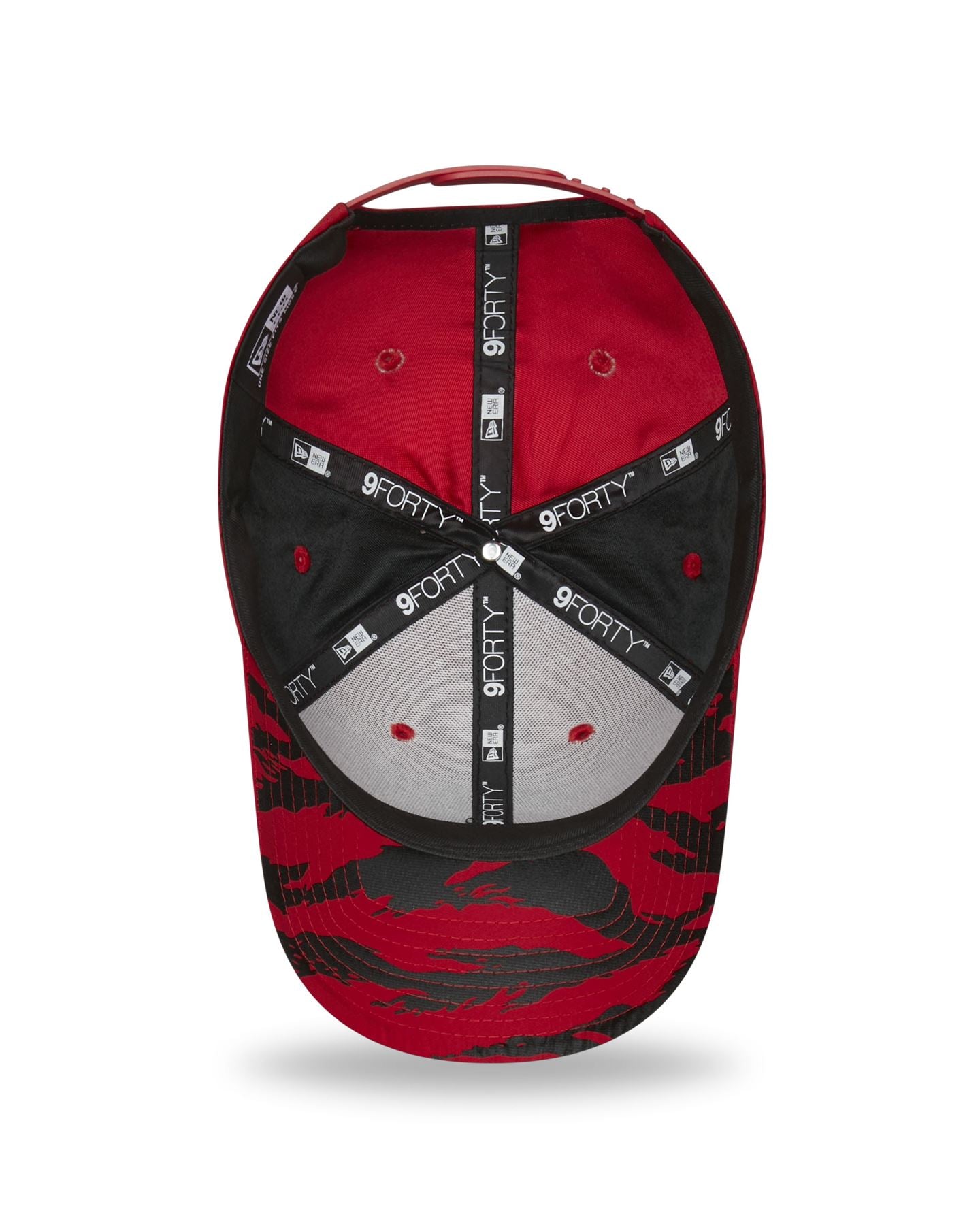 New Era Men's Tiger Undervisor 9FORTY Cap ~ Aprila Red