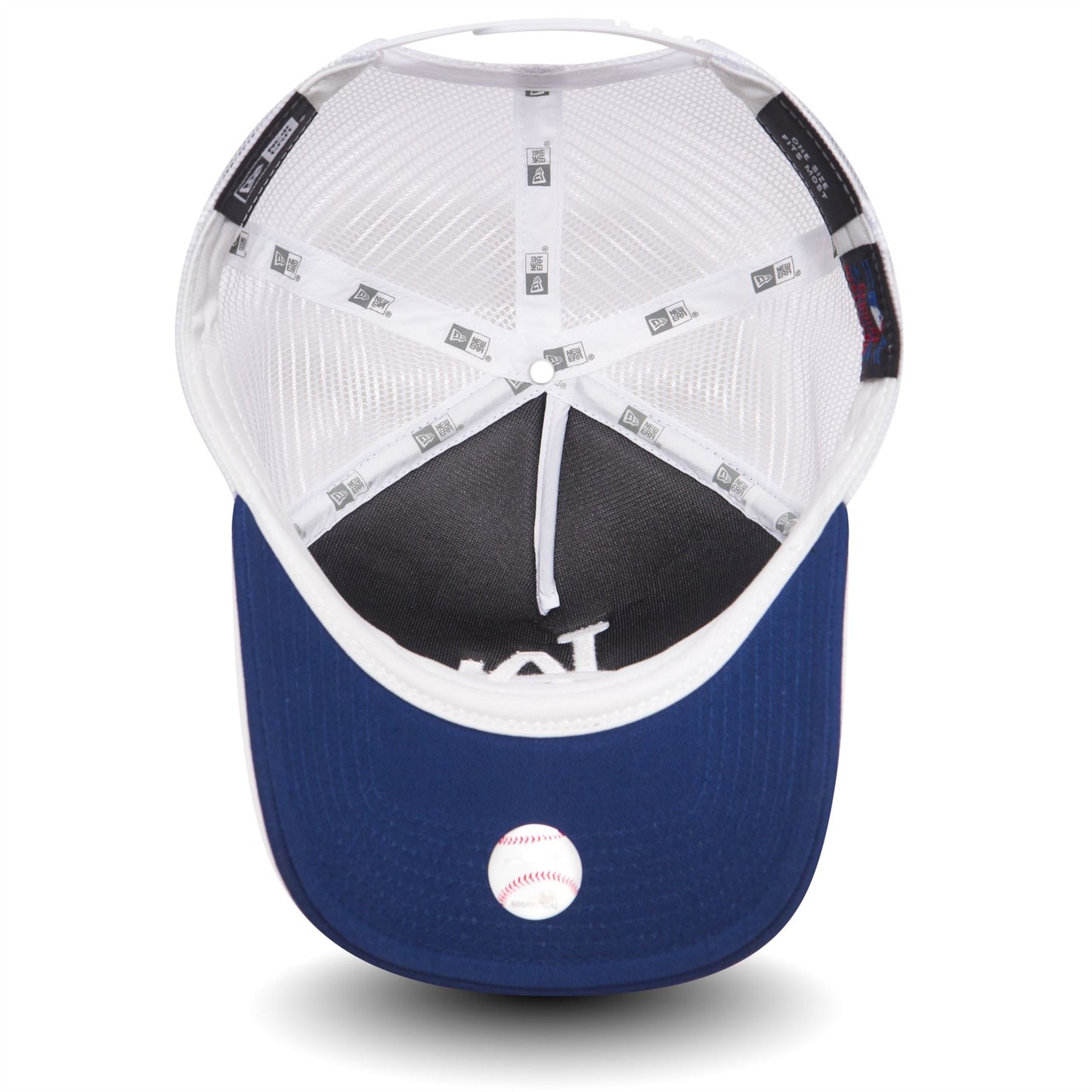 New Era Men's Snapback Trucker Cap ~ LA Dodgers blue/white