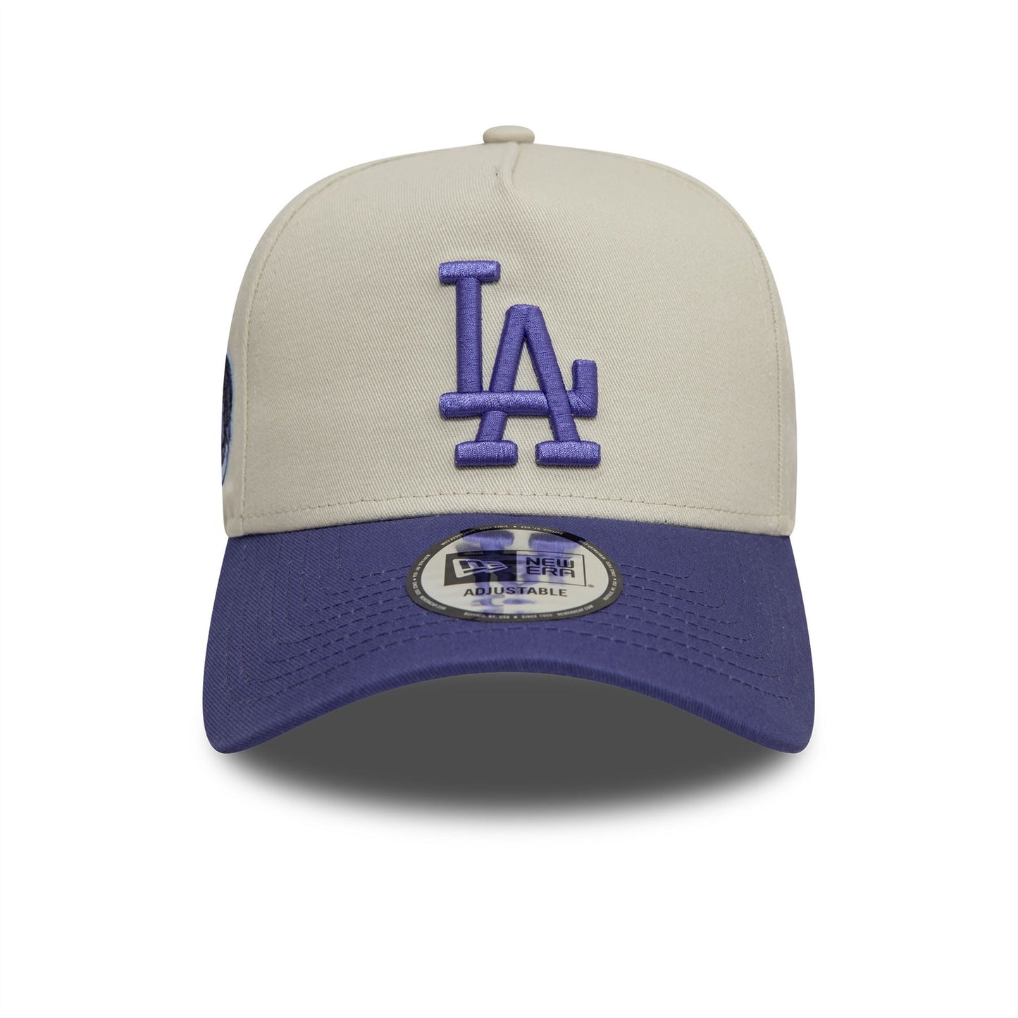 LA Dodgers World Series Patch 9Forty A-Frame Adjustable Cap