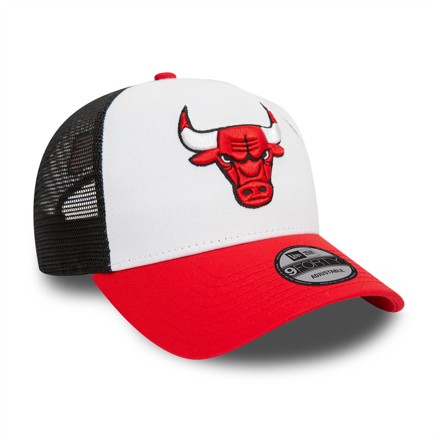 New Era Mens Trucker Cap ~ Chicago Bulls red