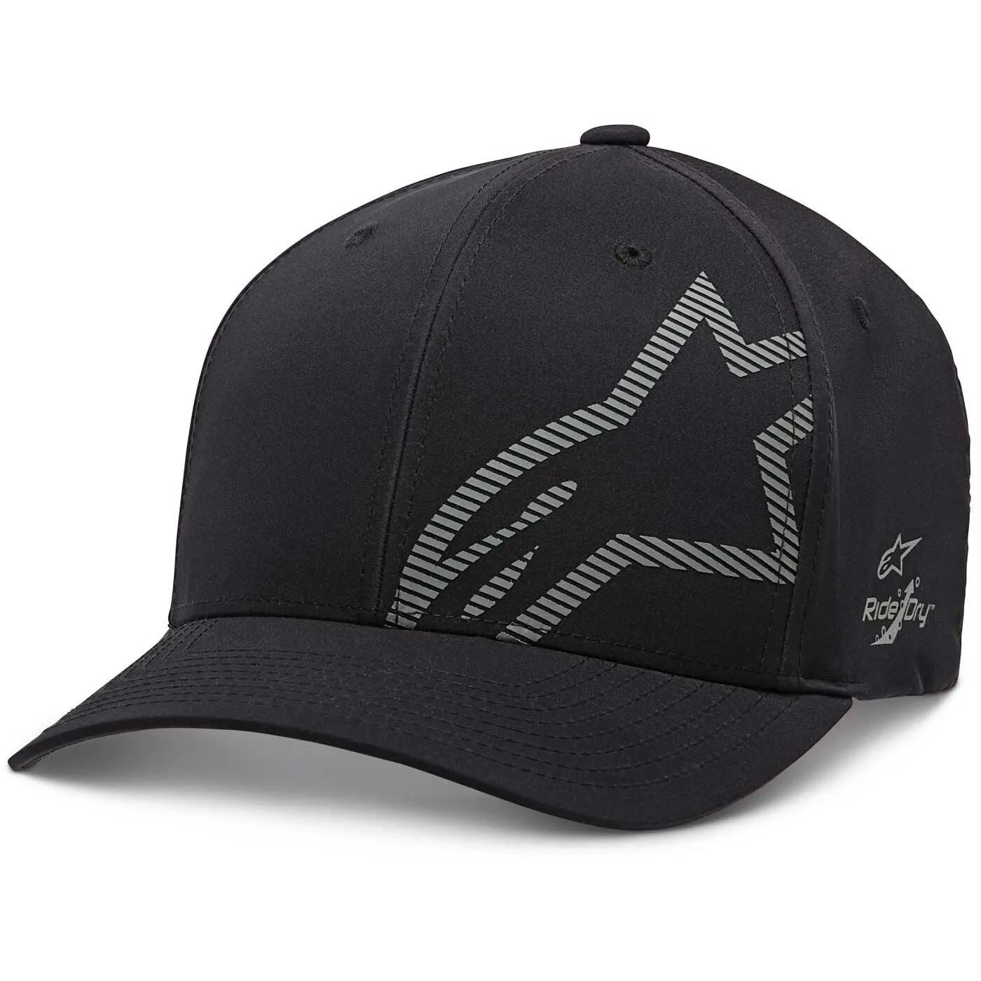 Alpinestars Corp Shift WP Black Flexfit Tech Cap