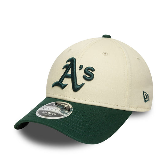 Oakland Athletics Colour Block Cream 9FORTY M-Crown Adjustable Cap