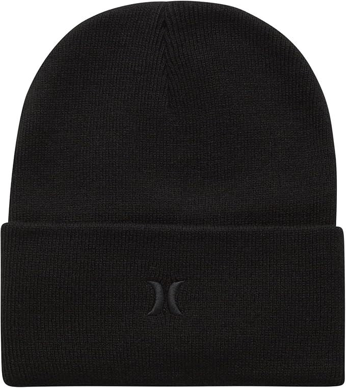Hurley M Icon 2.0  Cuff Beanie Knitted Black