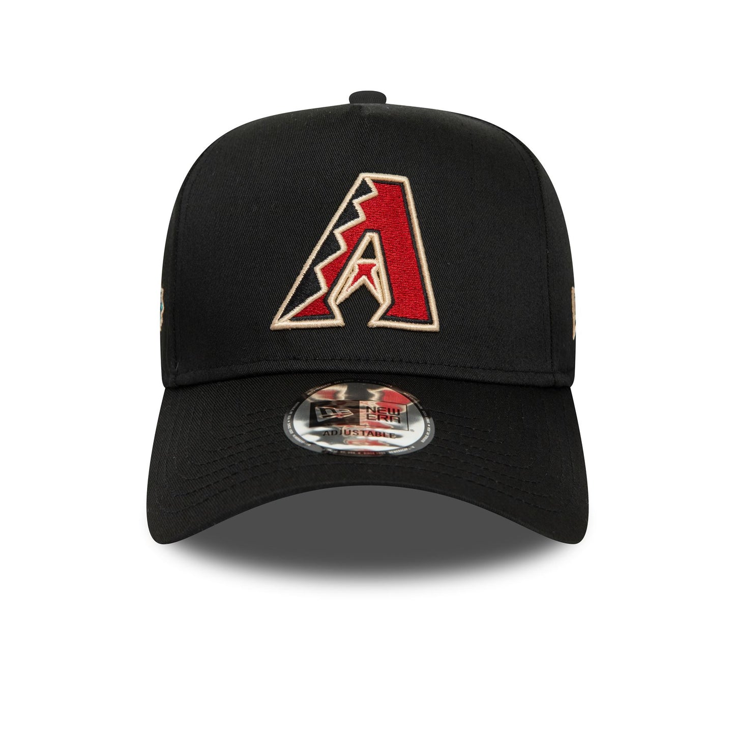 New Era Mens World Series Patch 9Forty EF Snapback Cap ~ Arizona Diamondbacks