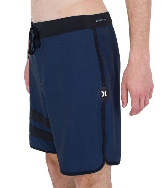 Hurley Mens 18" (46cms) Boardshort ~ Phantom Block Party indigo blue