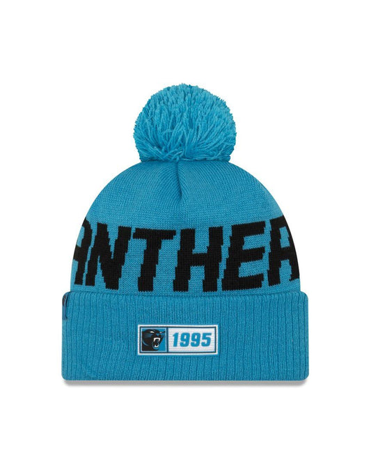 New Era On Field Sport Knit Rd Beanie ~ Carolina Panthers