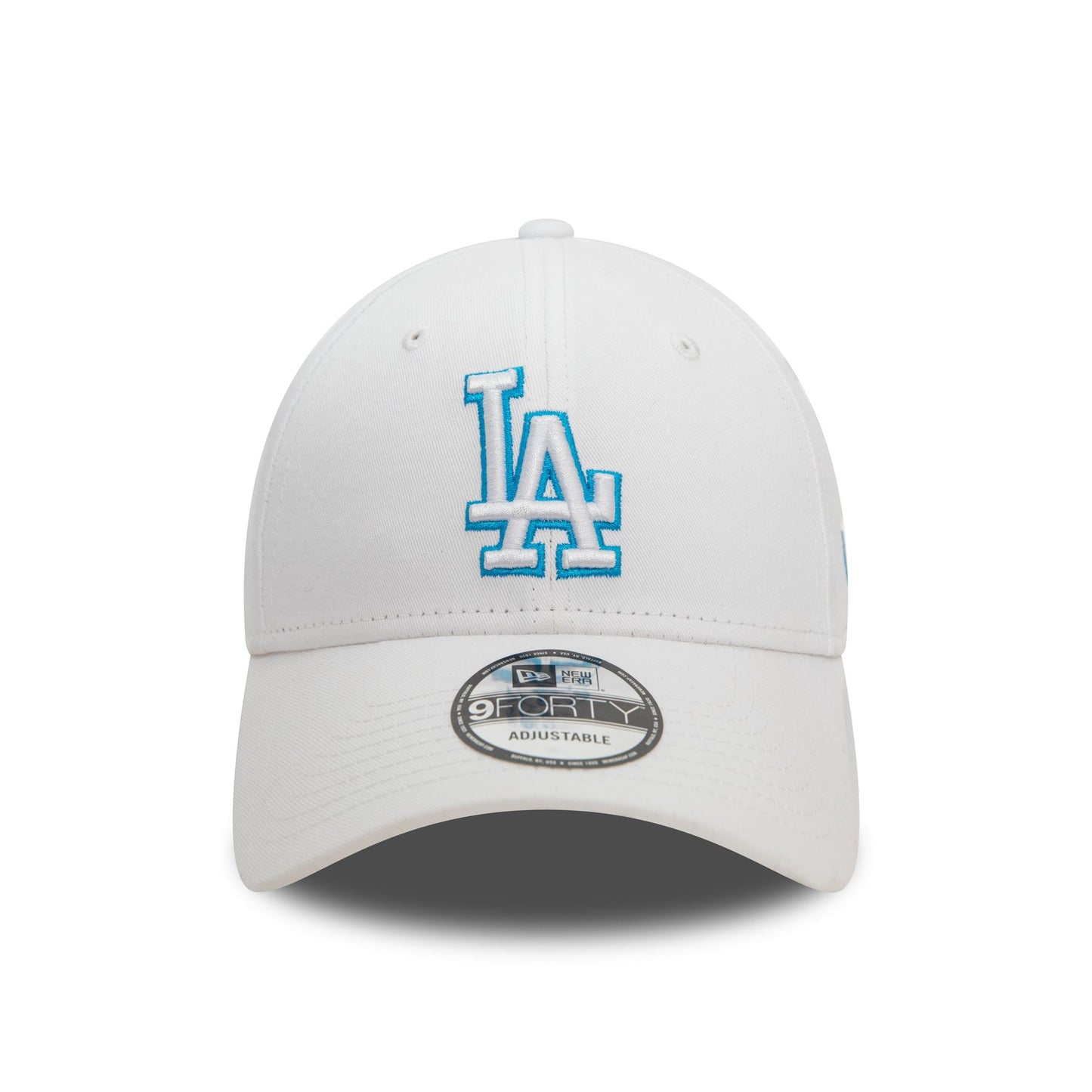 New Era Mens Team Outline 9Forty Cap ~ LA Dodgers white