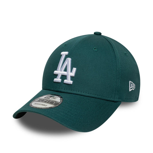 LA Dodgers MLB League Essential Dark Green 9FORTY Adjustable New Era Cap