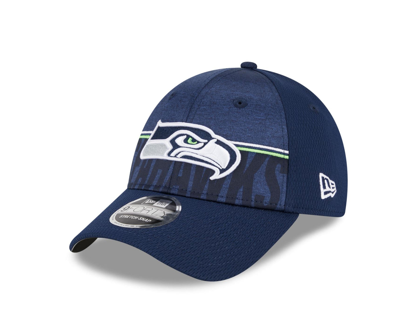 New Era Mens 940SS NFL Training Adjustable Cap ~ Seattle Seahawks Blue