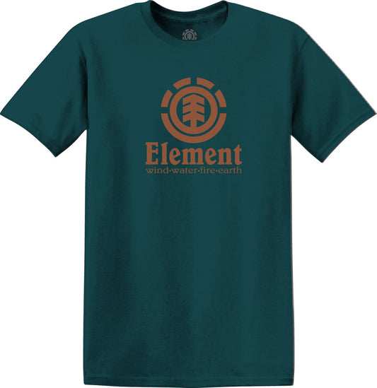 Element Men's Organic Cotton T-Shirt ~ Vertical reflecting pond