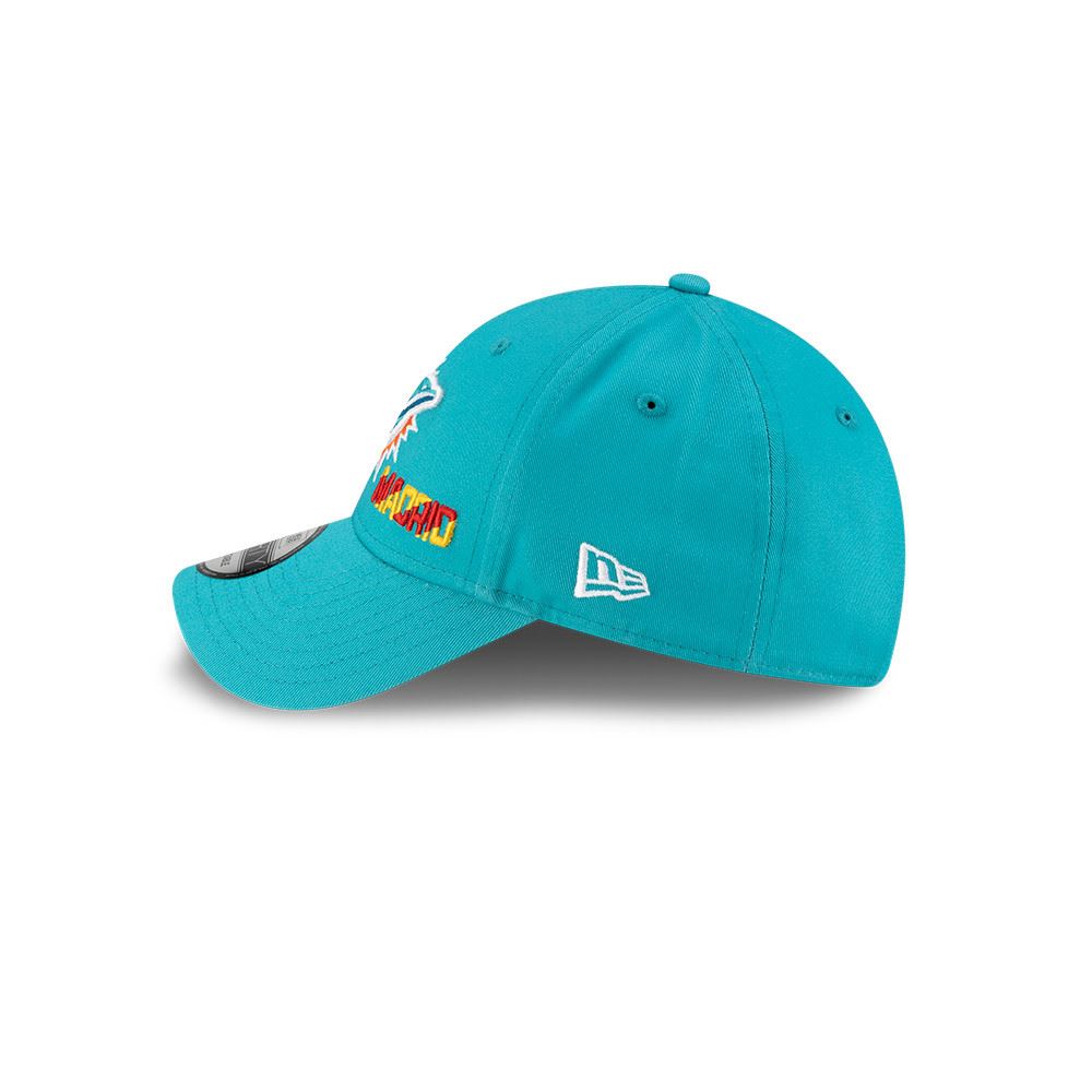 Miami Dolphins NFL Madrid Games 9FORTY Adjustable Cap Turquoise