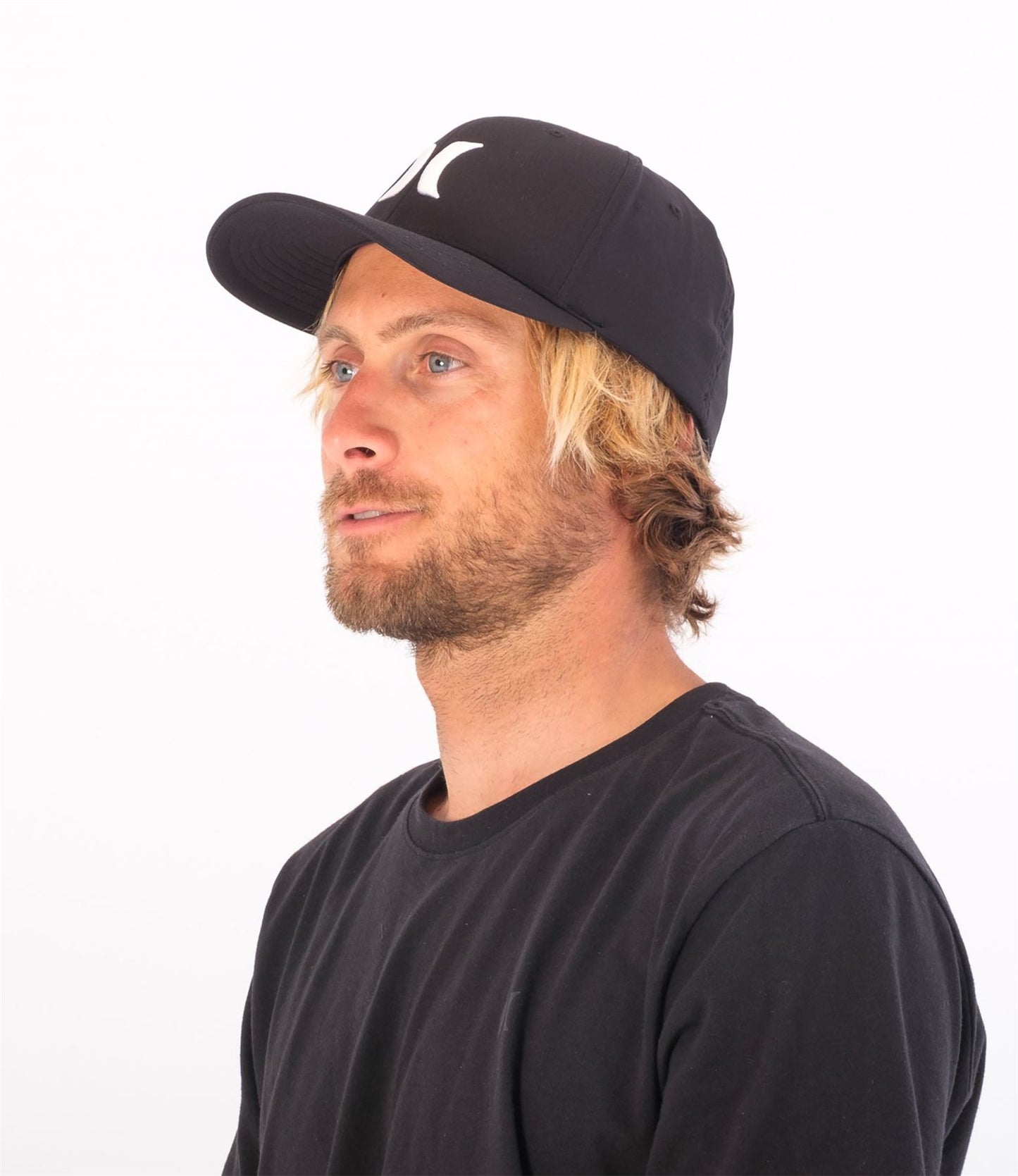 Hurley H20-Dri O&O Flexfit Curve Black Cap