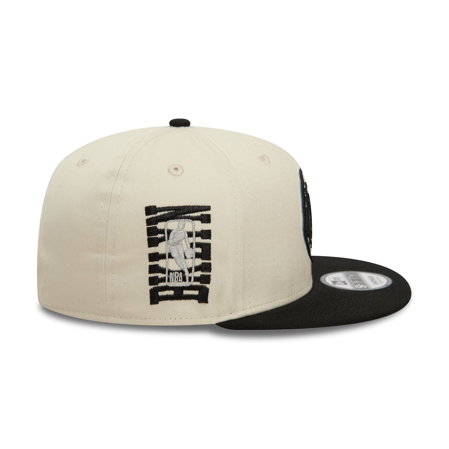 New Era Mens NBA Logo 9Fifty Cap ~ Brooklyn Nets stone brown