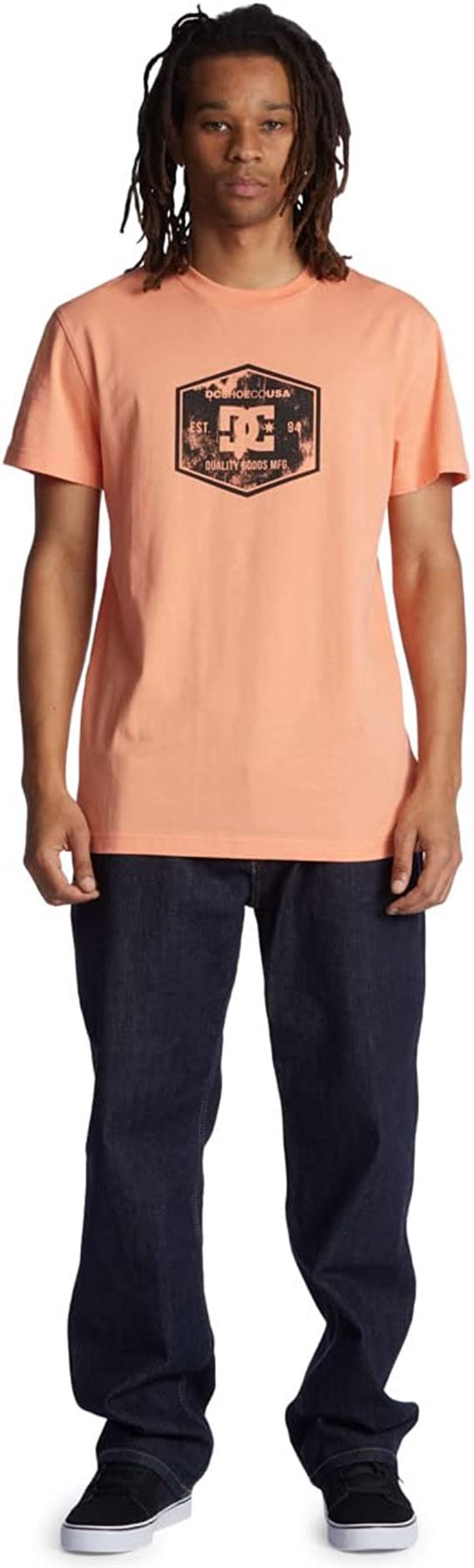 DC Shoes  Cotton SS T-Shirt ~ Chain Link Orange