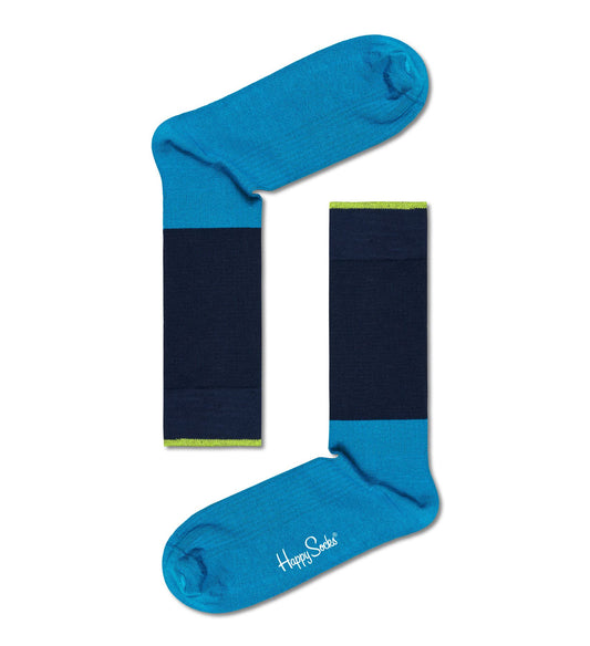 Happy Socks - Crew Socks (Size L) ~ I Am Blocked