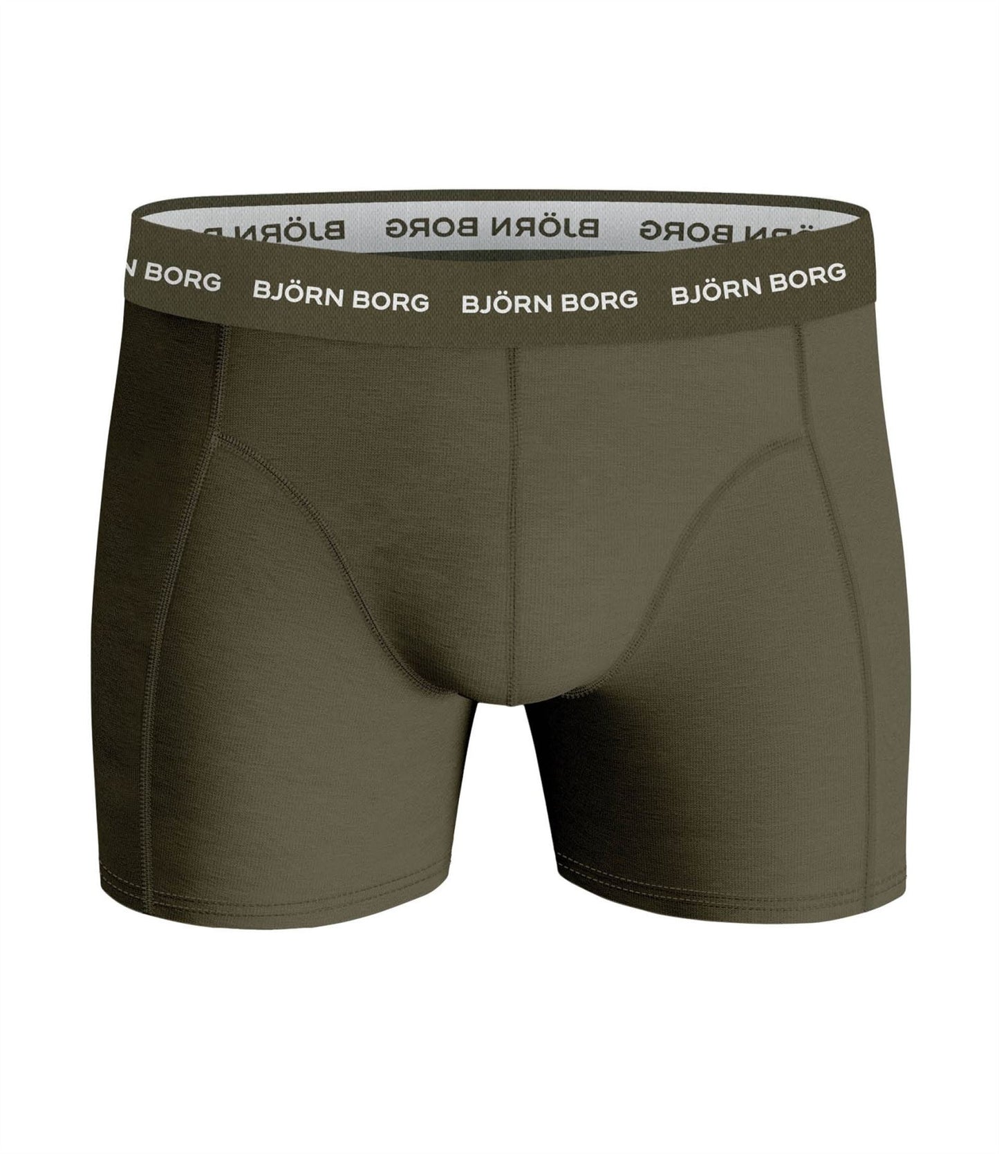 Bjorn Borg Men's Boxer Shorts 3 Pack ~ Essential green