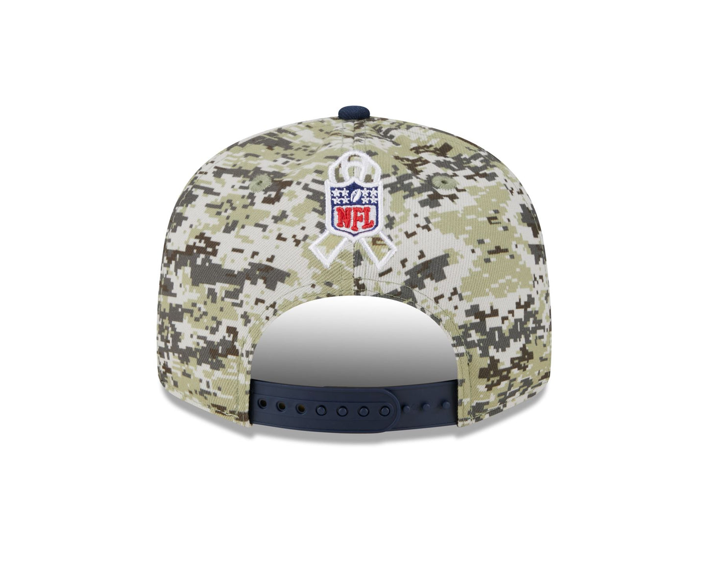 New Era Mens NFL Salute To Service Snapback 9Fifty Cap ~ 'New England Patriots' camo