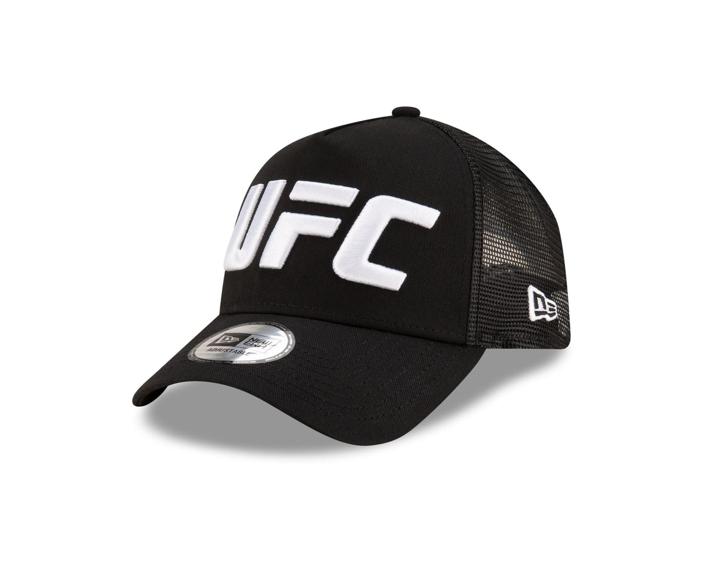 Ultimate Fighting UFC MMA Black 9FORTY E-Frame Trucker Adjustable Cap