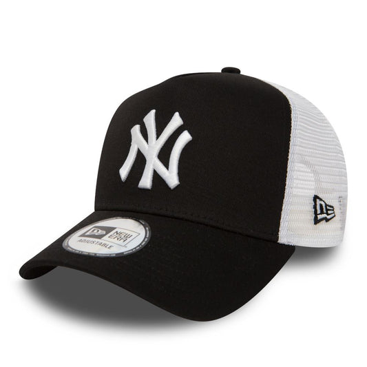 New Era Men's Clean Trucker Cap ~ New York Yankees black