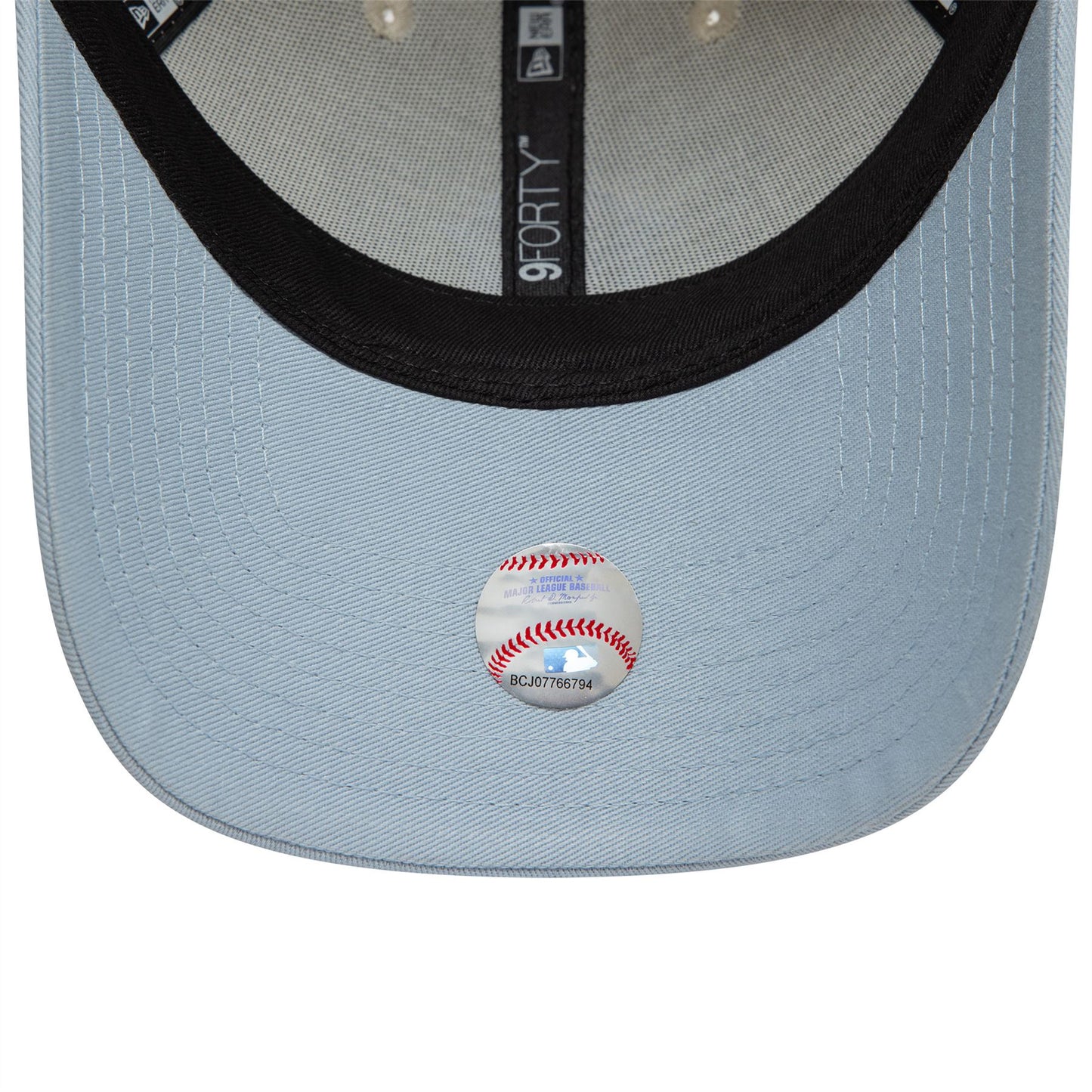 New York Yankees World Series Patch Cream 9FORTY Adjustable Cap