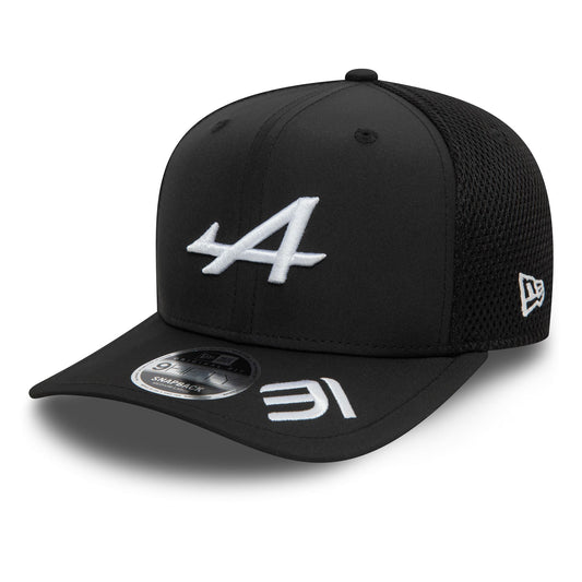 New Era Mens Renault Alpine F1 Team 9Fifty Cap ~ Esteban Ocon black