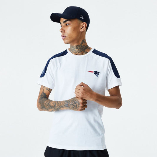 New England Patriots tshirt short sleeve mens cotton crew neck black New Era