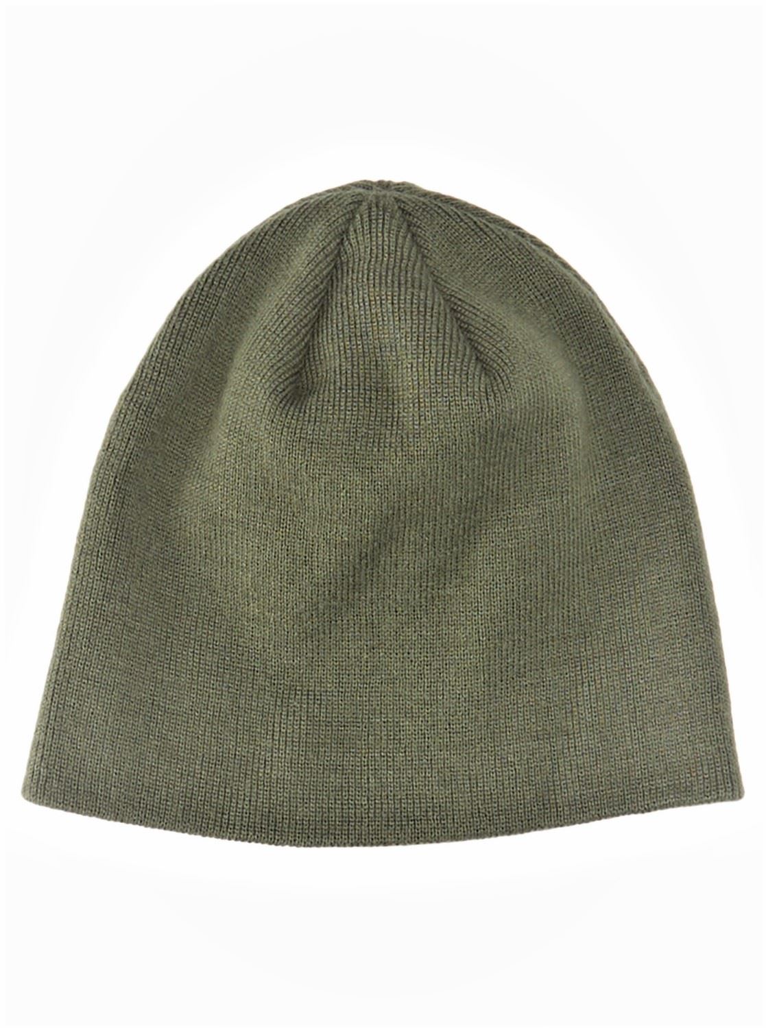 Quiksilver Knitted Skull Beanie ~ Cushy green