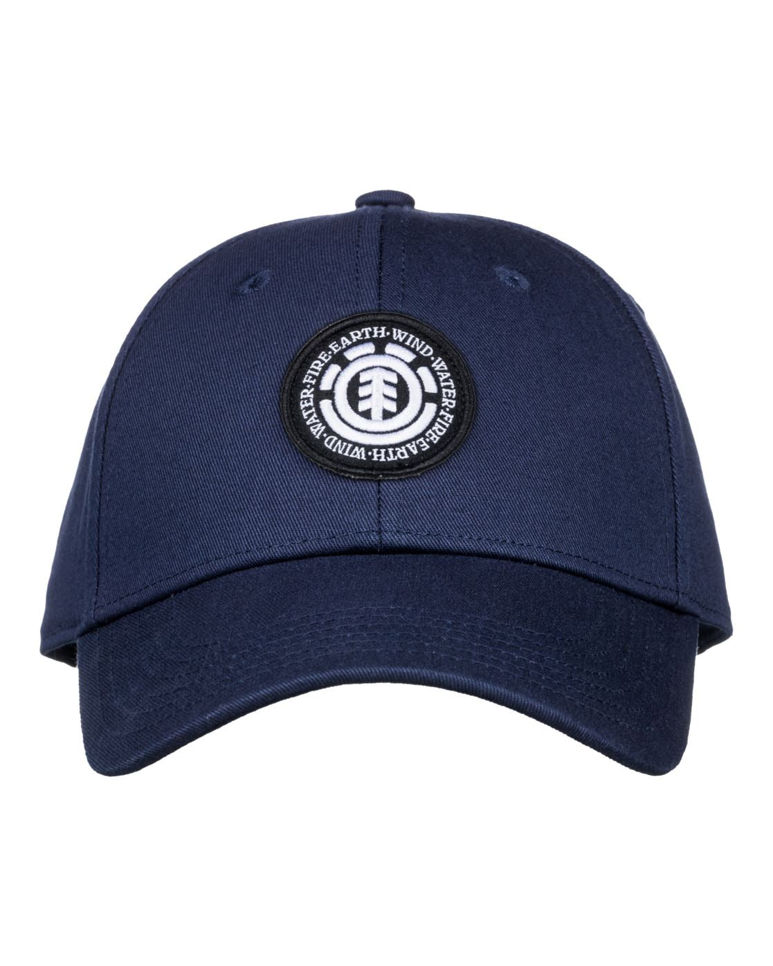 Element Mens Snapback Curve Cap ~ Treelogo 2 navy white