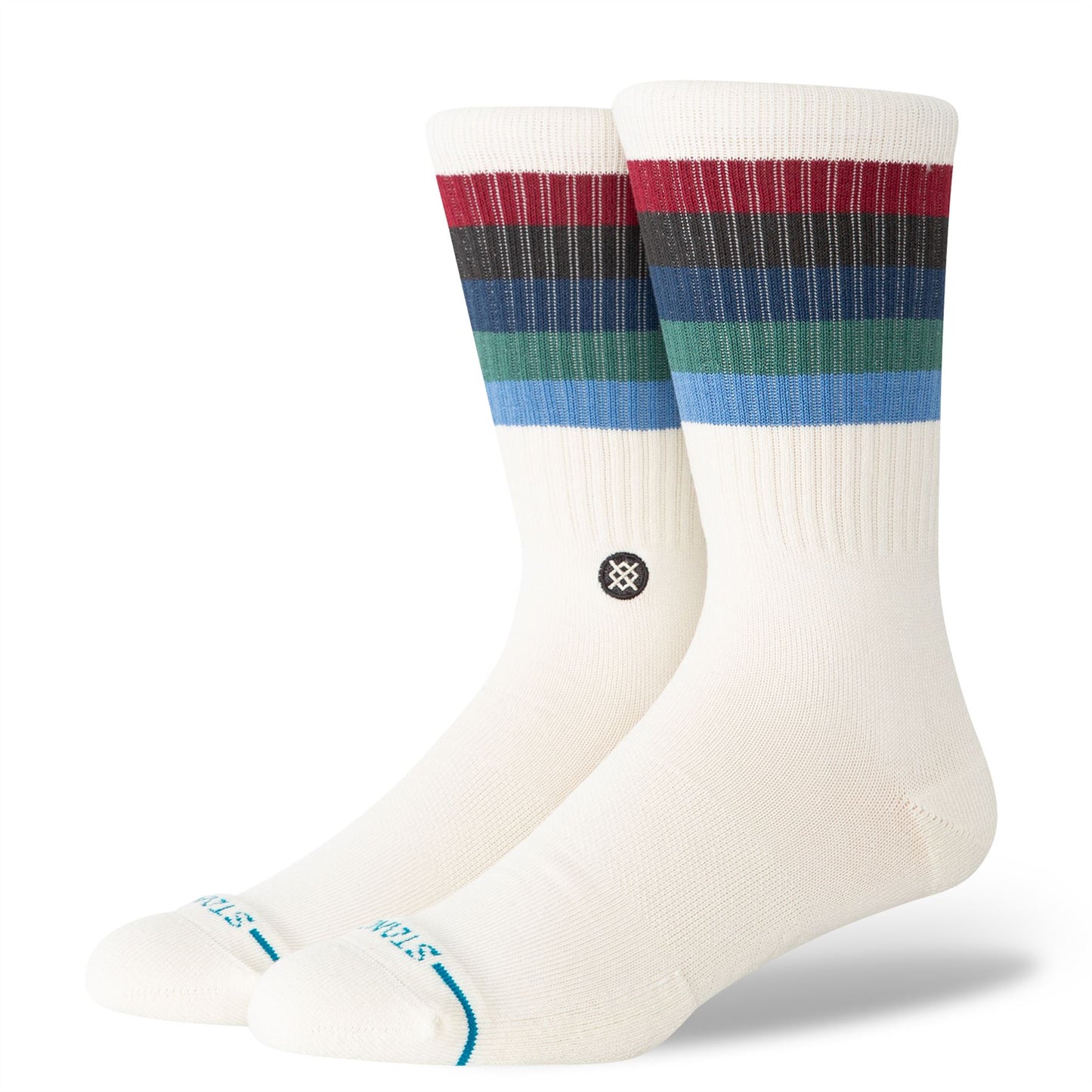 Maliboo Mens Crew Canvas Socks Stance