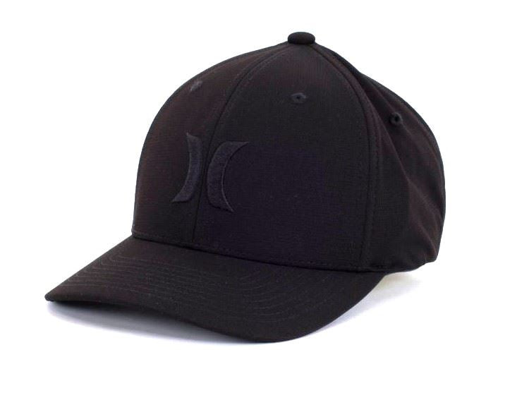 Hurley Cap M H20 Dri Tideline Mens Flexfit Cap Black