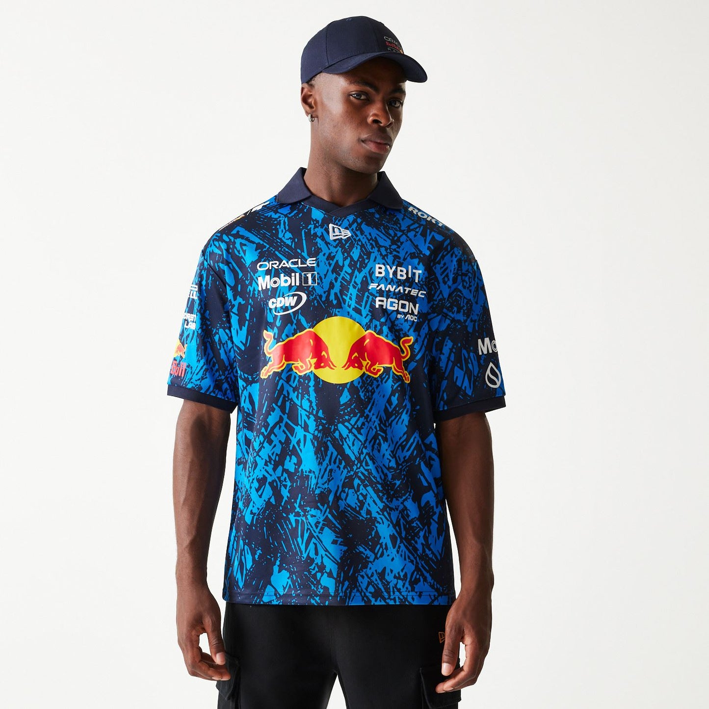 Red Bull Racing Sim Collared Jersey New Era Shirt
