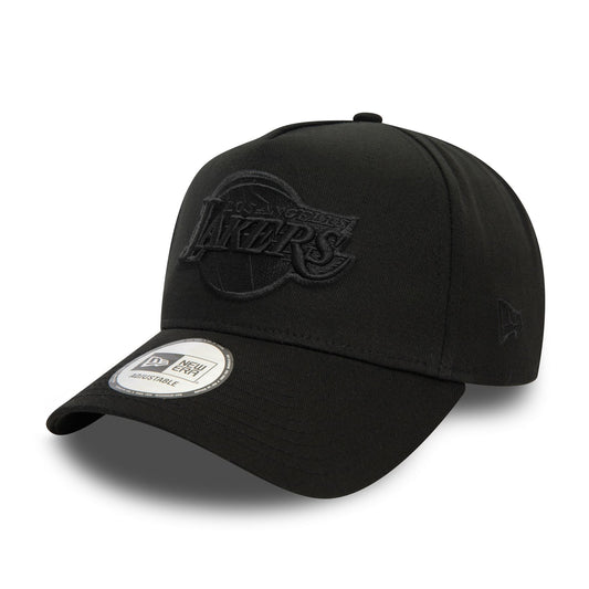 New Era Mens Monochrome E-Frame Cap ~ LA Lakers black