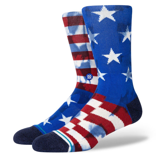 The Banner Navy Stance Men's Crew Socks