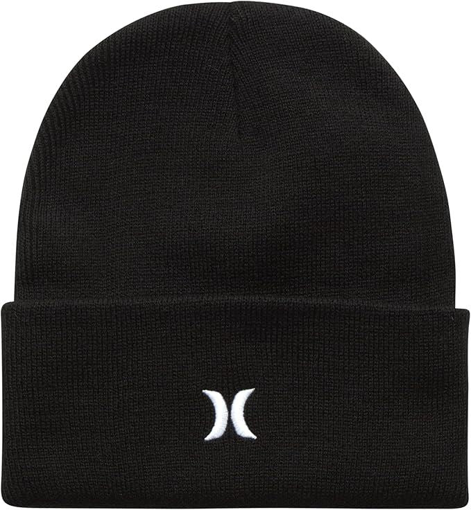 Hurley M Icon 2.0  Cuff Beanie Knitted Black