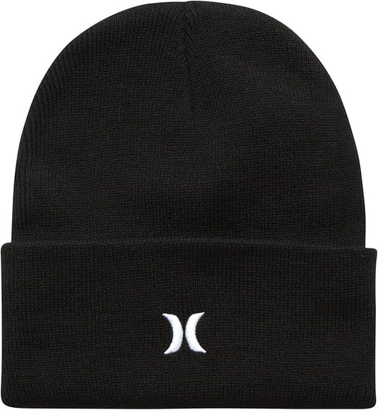 Hurley M Icon 2.0  Cuff Beanie Knitted Black