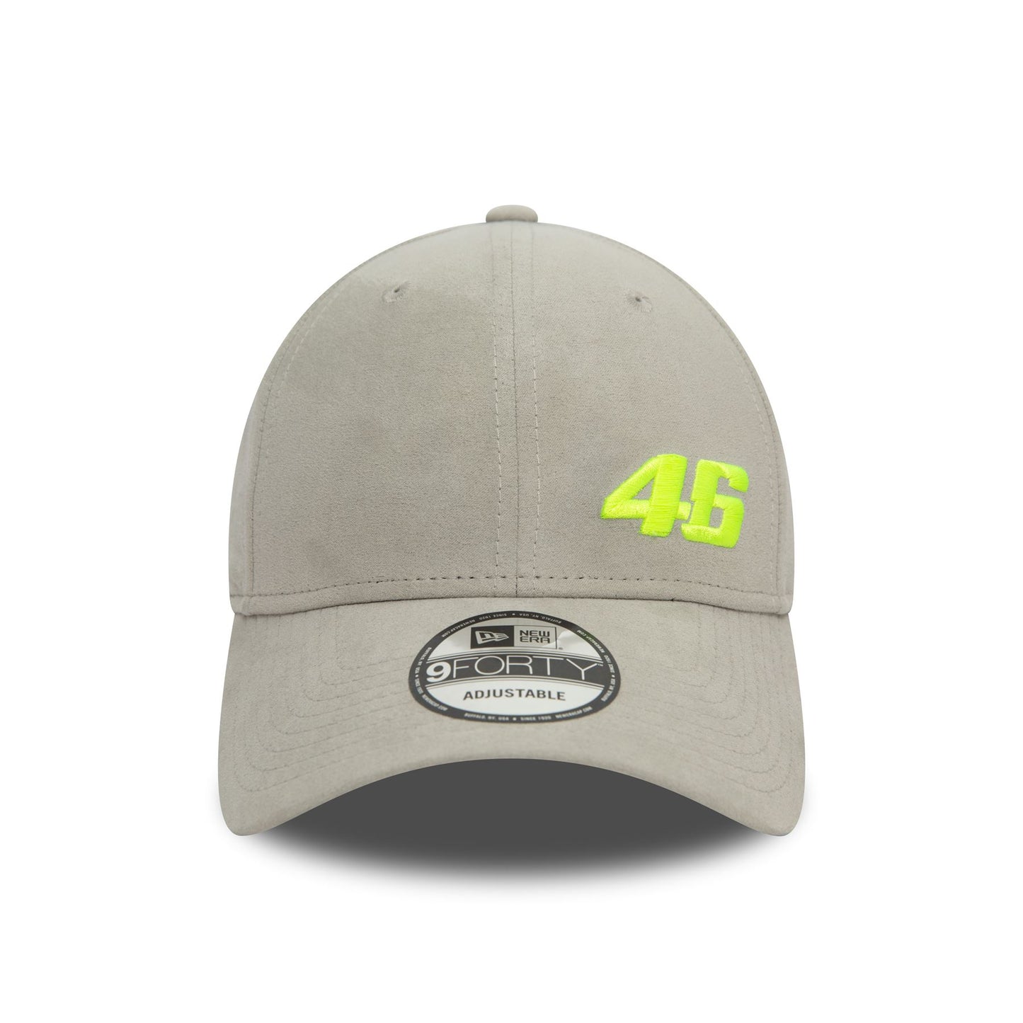 New Era Mens Suede 9Forty Cap ~ VR46 grey