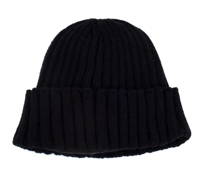 Hurley Avalon Fleece Cuff Beanie Knitted Black