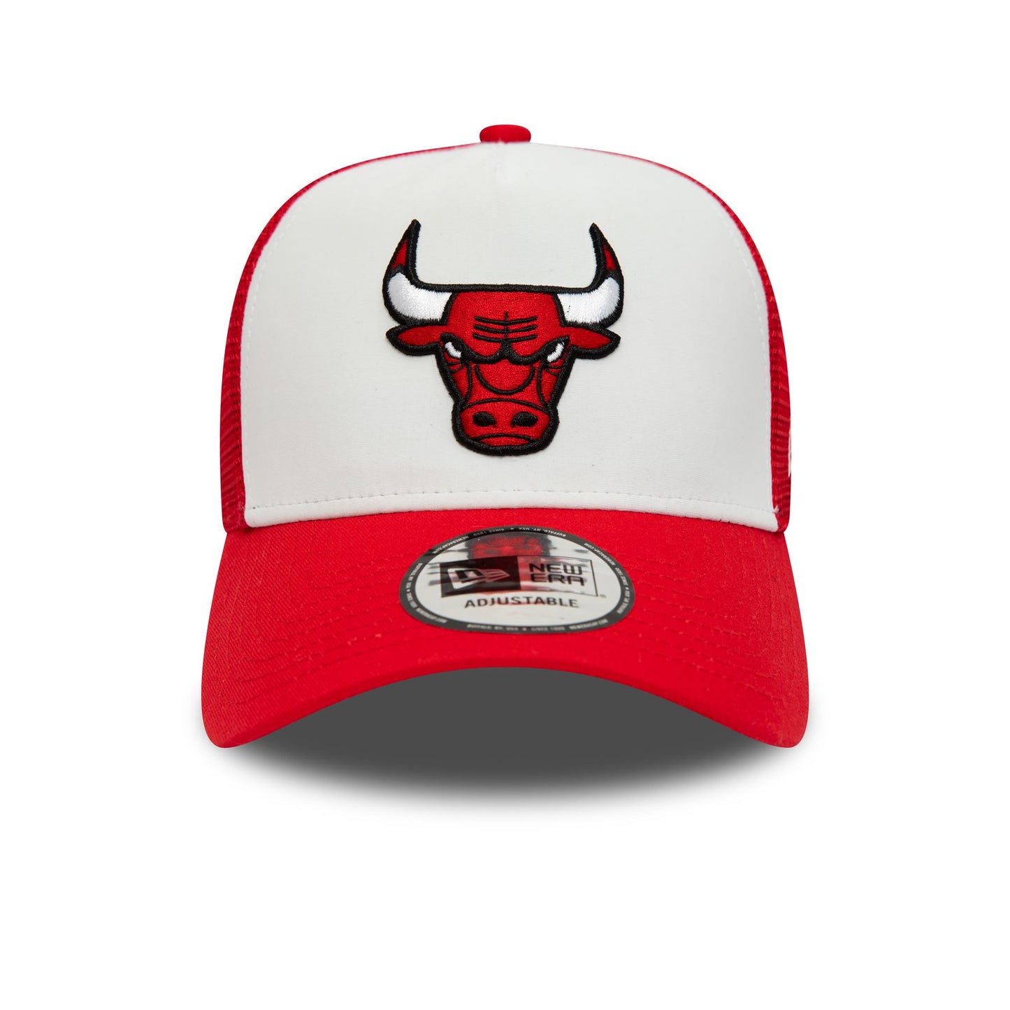 New Era Mens Team Colour Adjustable Trucker  Cap ~ Chicago Bulls red