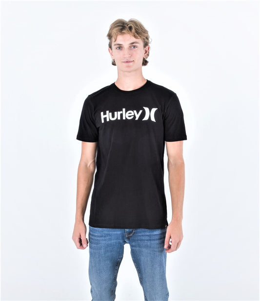 Hurley Men's SS T-Shirt ~ Everyday Wash O&O Black