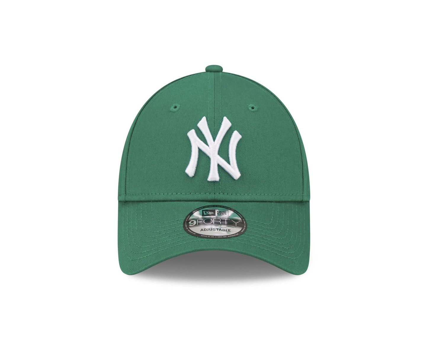 Womens New York Yankees 9Forty Strapback League Essential Green Cap
